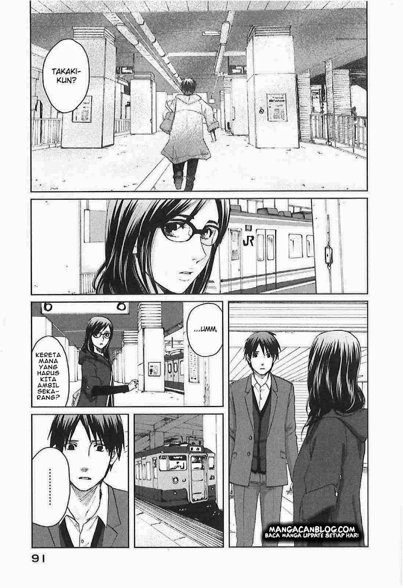 Byousoku 5 Centimeter Chapter 8 - halaman 16