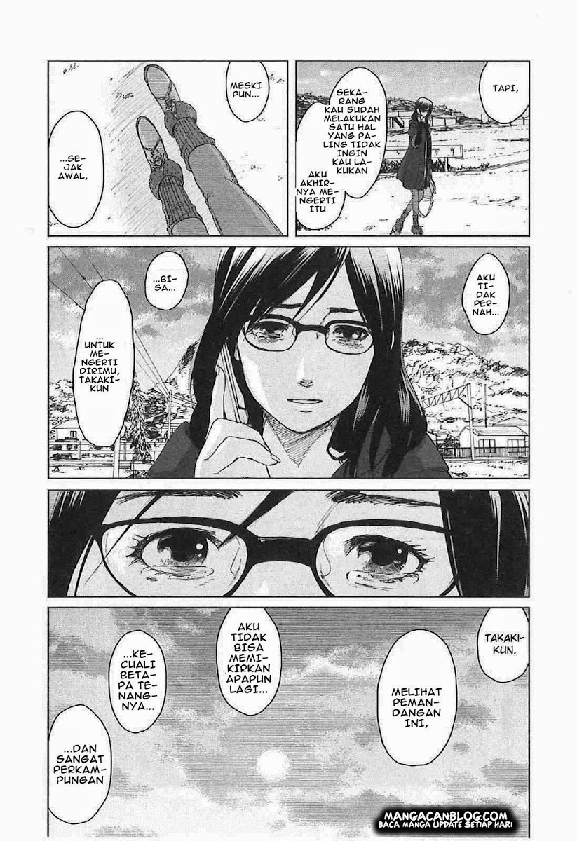 Byousoku 5 Centimeter Chapter 8 - halaman 31