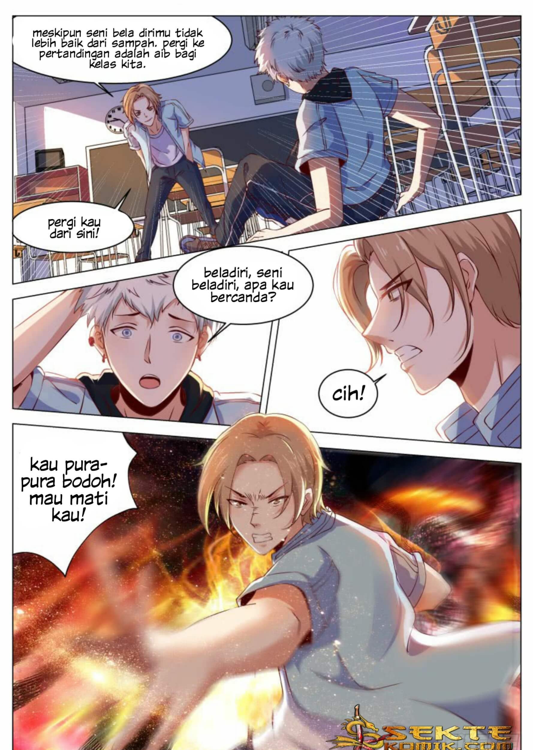 Campus Martial God Chapter 1 - halaman 8