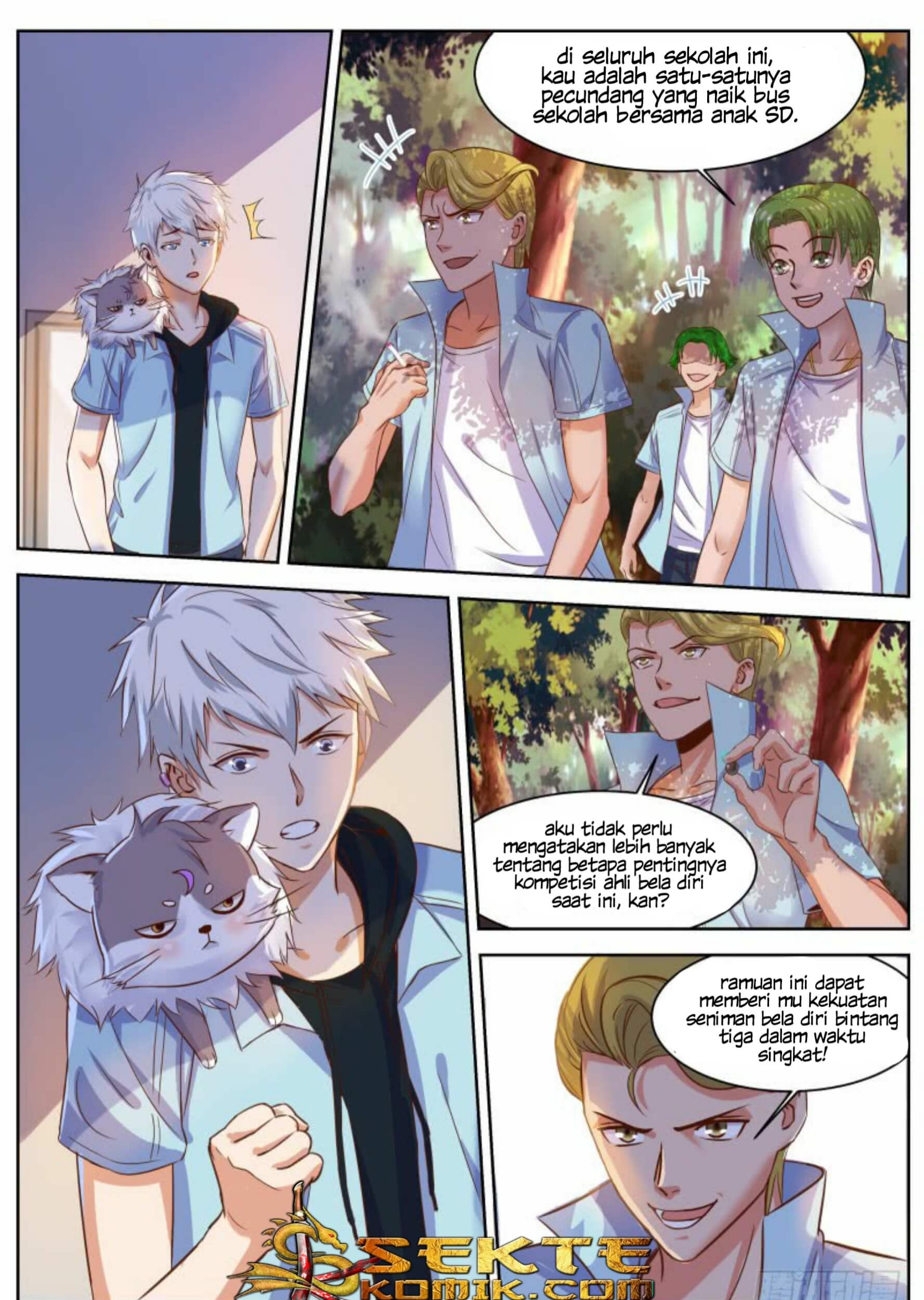 Campus Martial God Chapter 2 - halaman 8