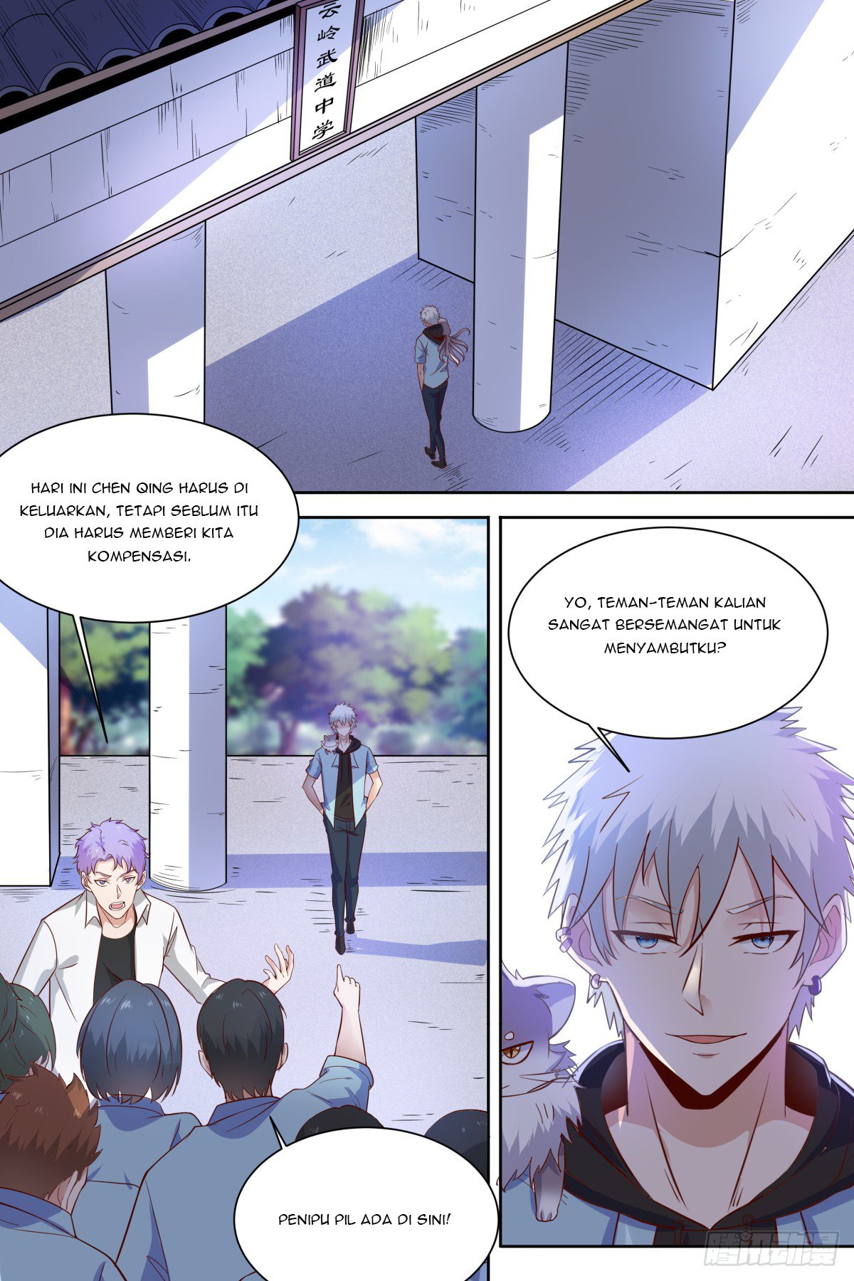 Campus Martial God Chapter 40 - halaman 8