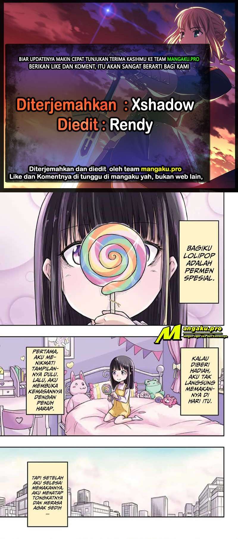 Candy Flurry (Amenofuru) Chapter 1.1 - halaman 1