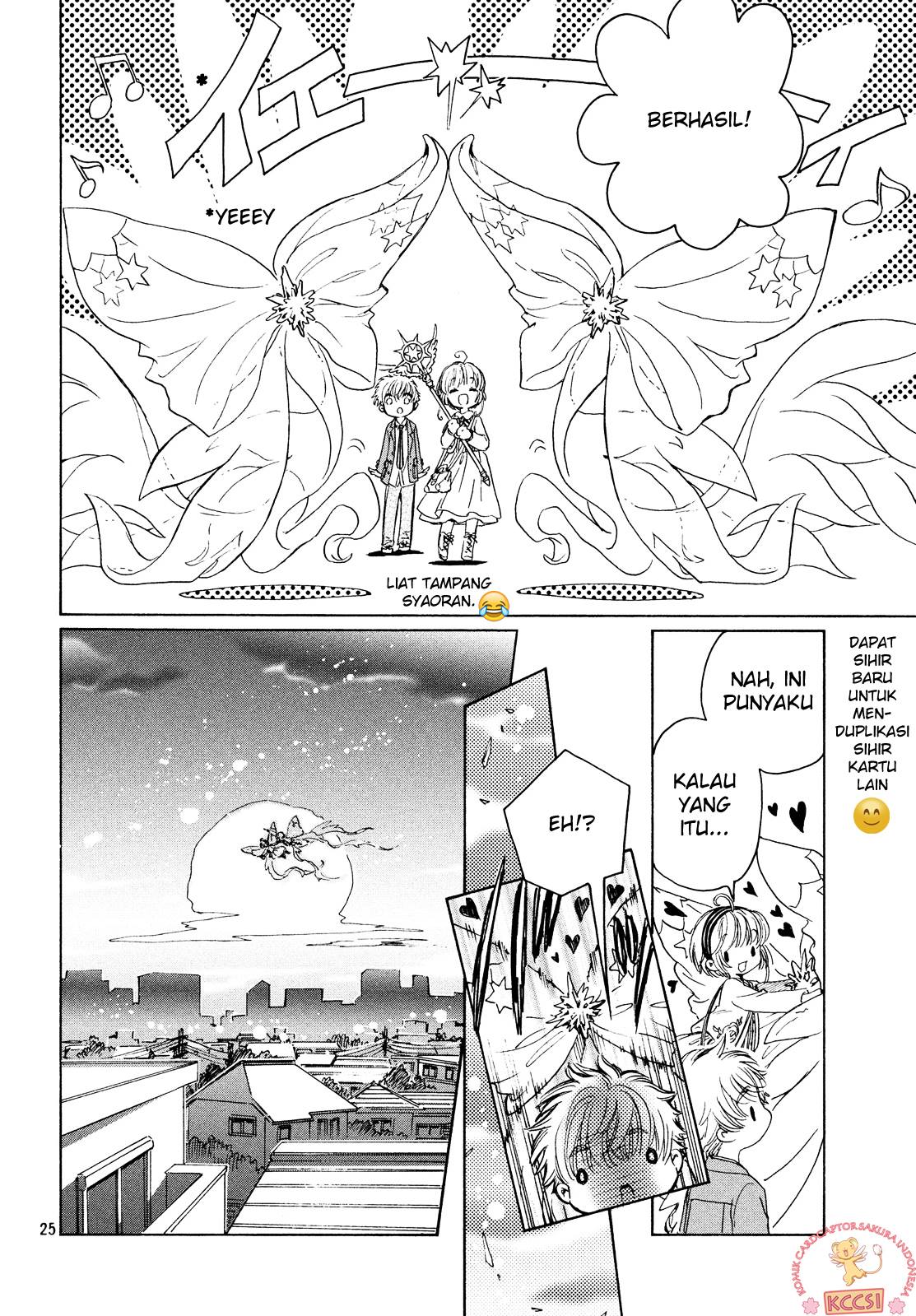Cardcaptor Sakura – Clear Card Arc Chapter 23 - halaman 24