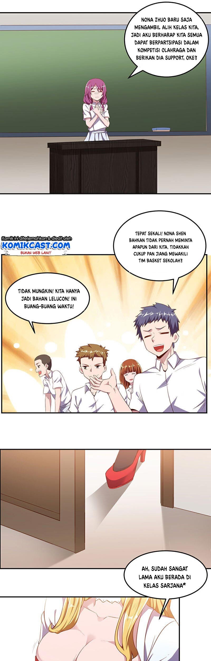 Carrying The Goddess Along Chapter 11 - halaman 18