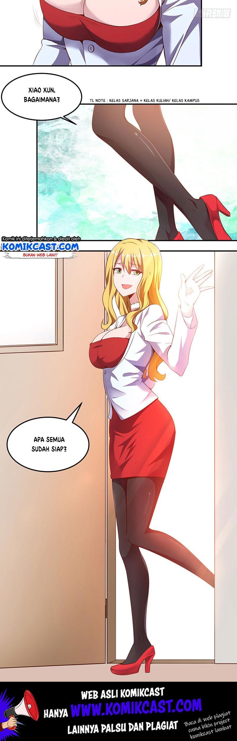 Carrying The Goddess Along Chapter 11 - halaman 19