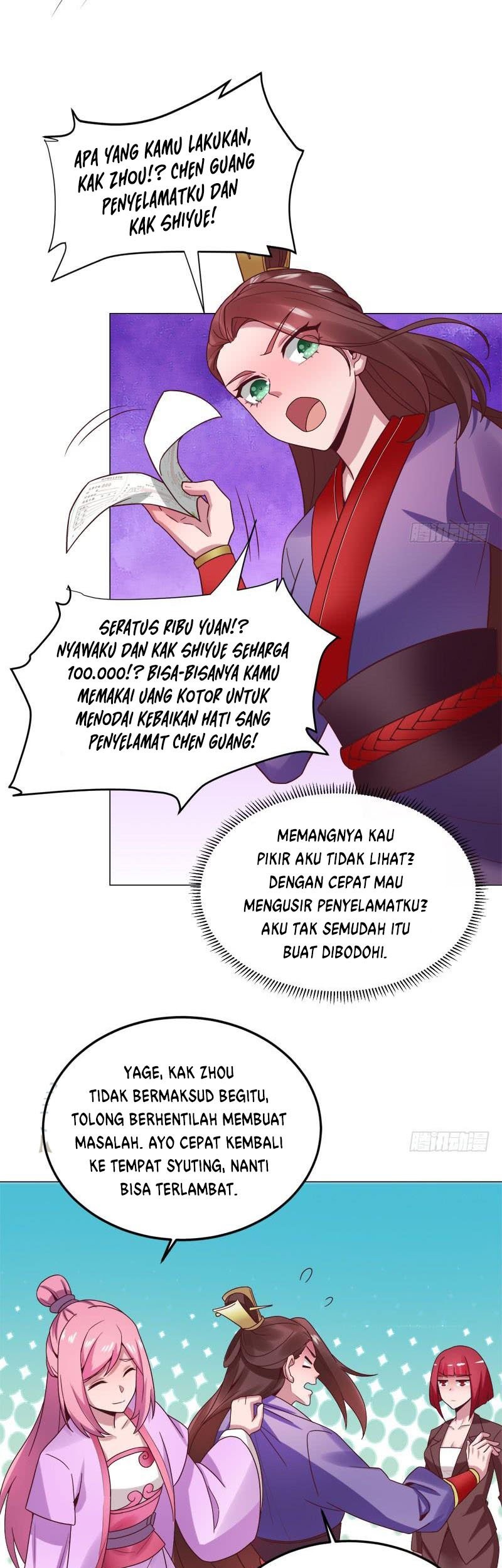 Carrying The Goddess Along Chapter 33 - halaman 17