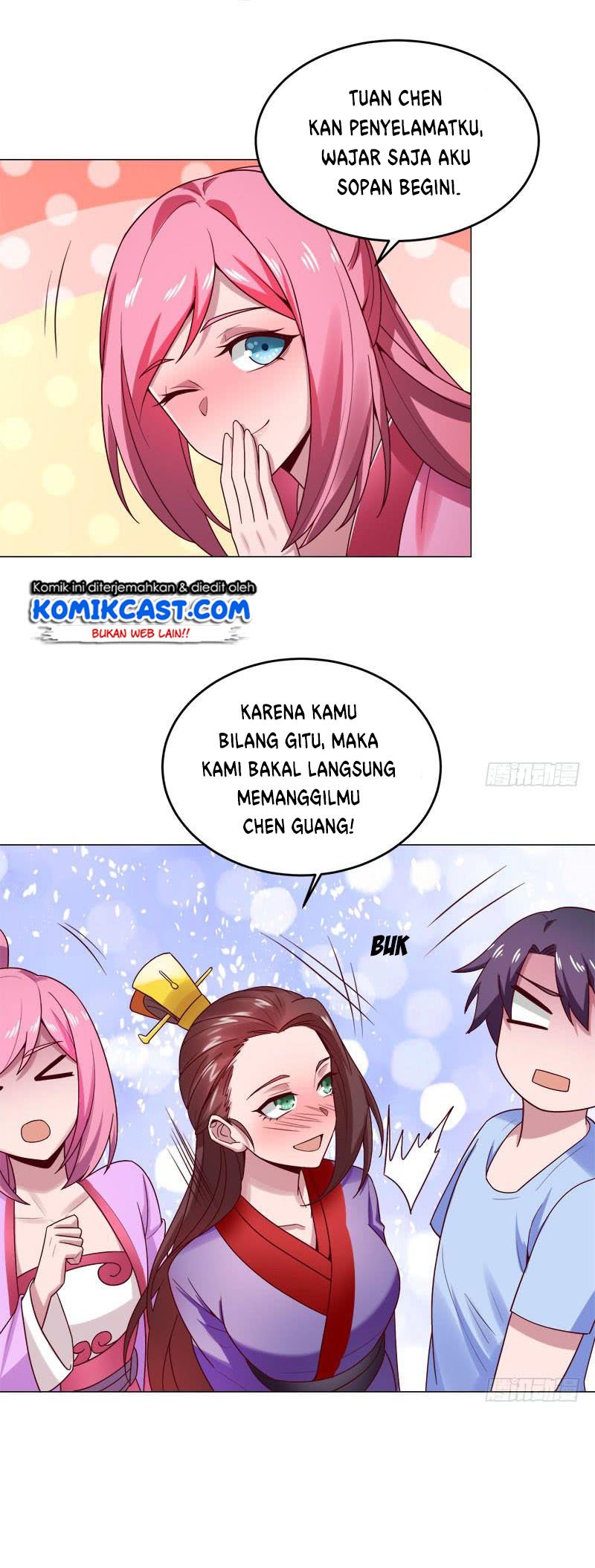 Carrying The Goddess Along Chapter 33 - halaman 7