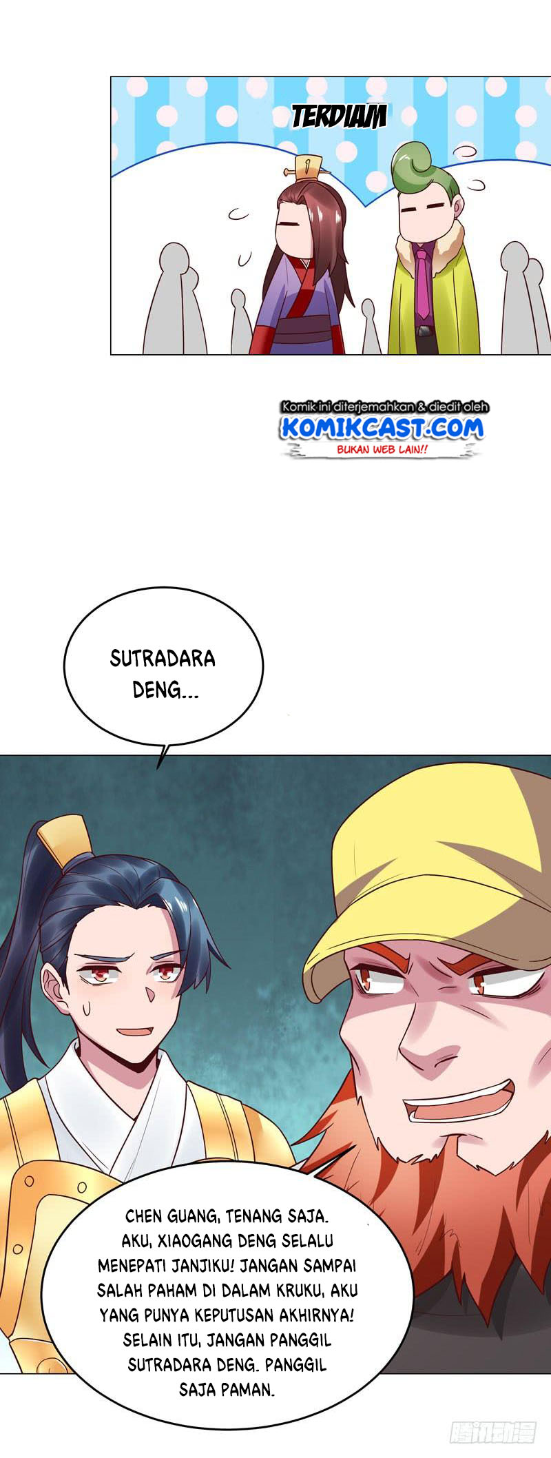 Carrying The Goddess Along Chapter 34 - halaman 25
