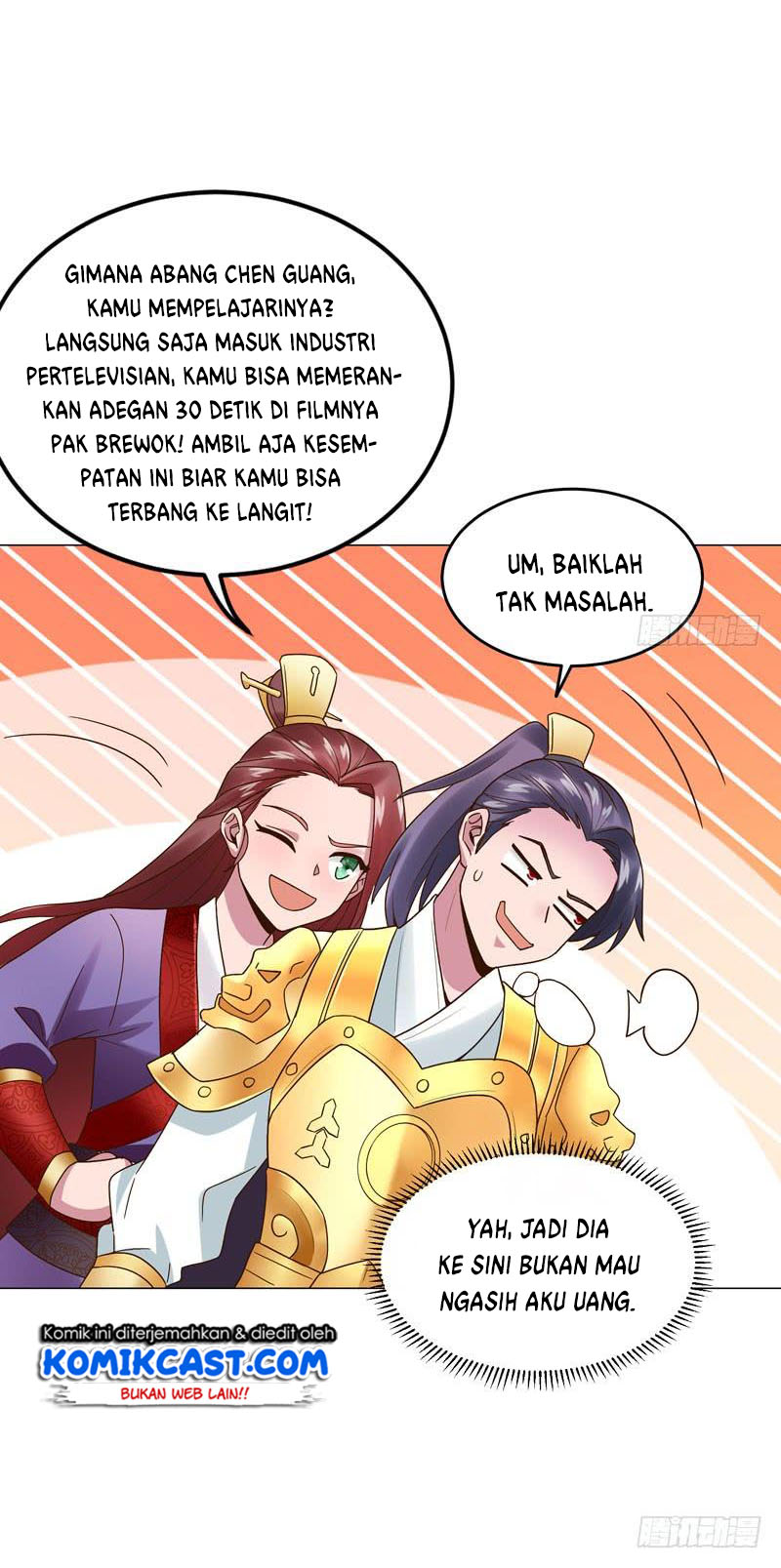 Carrying The Goddess Along Chapter 34 - halaman 7