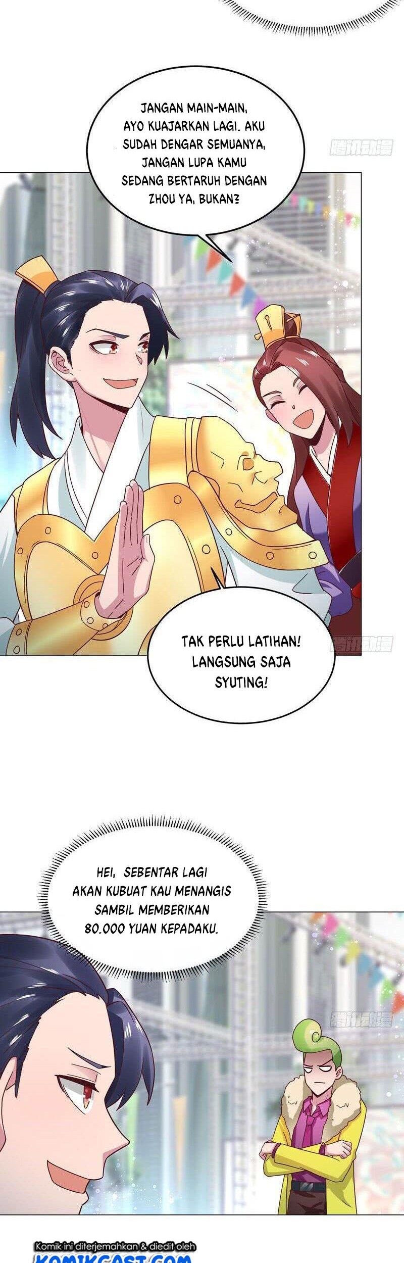 Carrying The Goddess Along Chapter 35 - halaman 9