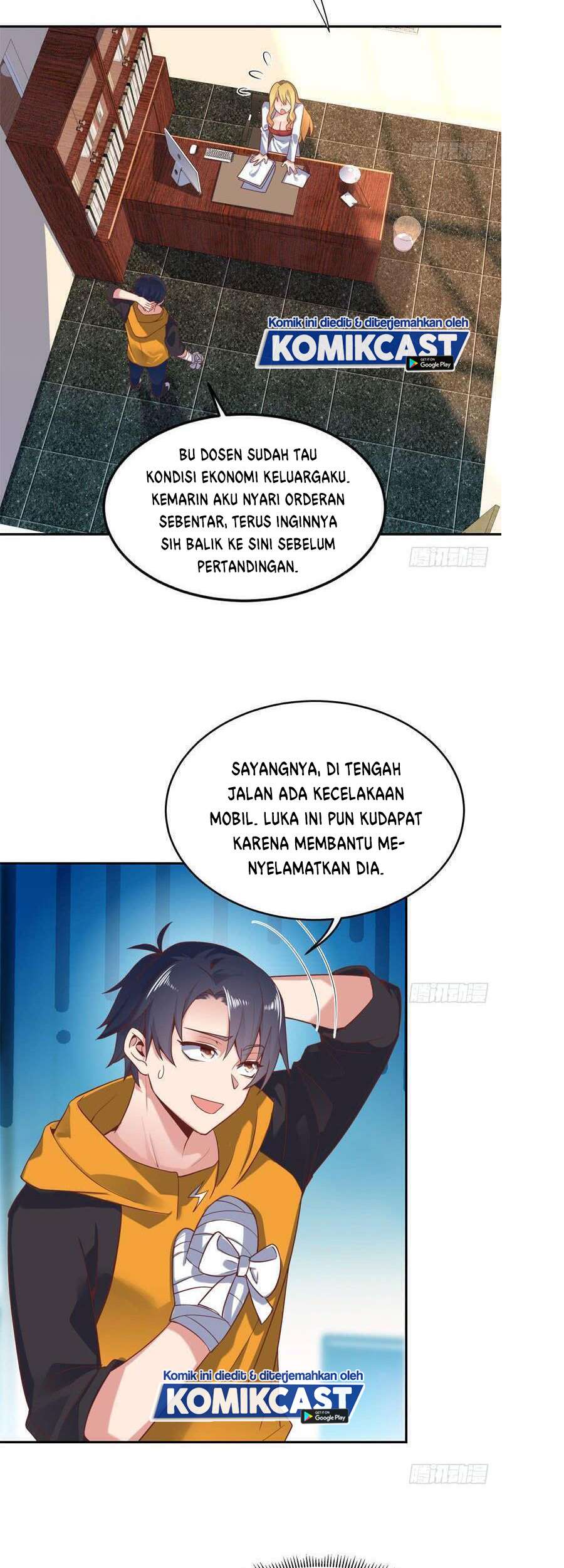 Carrying The Goddess Along Chapter 43 - halaman 18