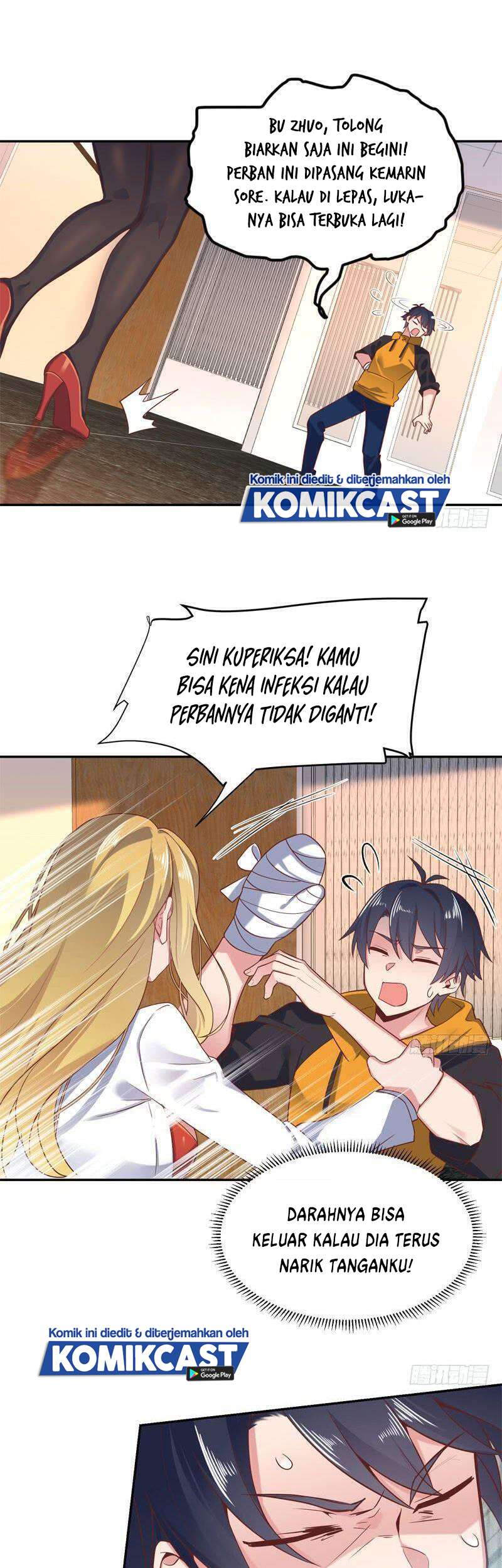 Carrying The Goddess Along Chapter 43 - halaman 21