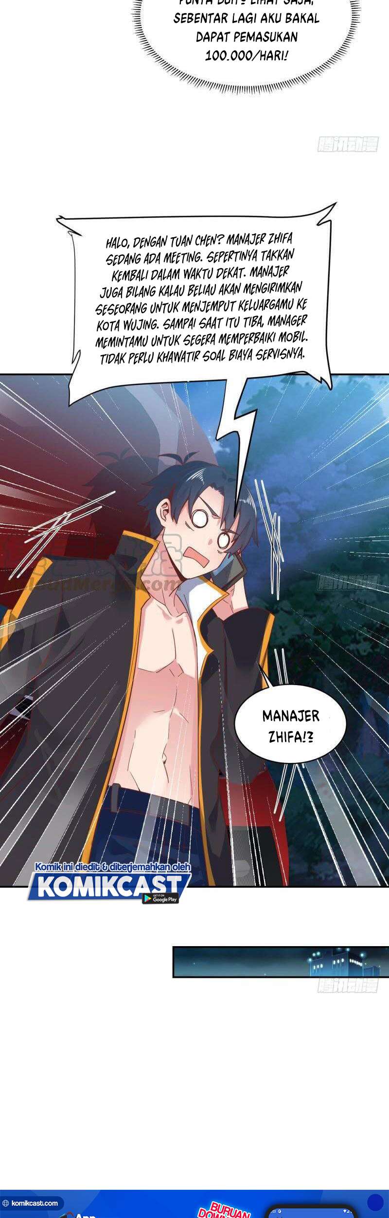 Carrying The Goddess Along Chapter 43 - halaman 8