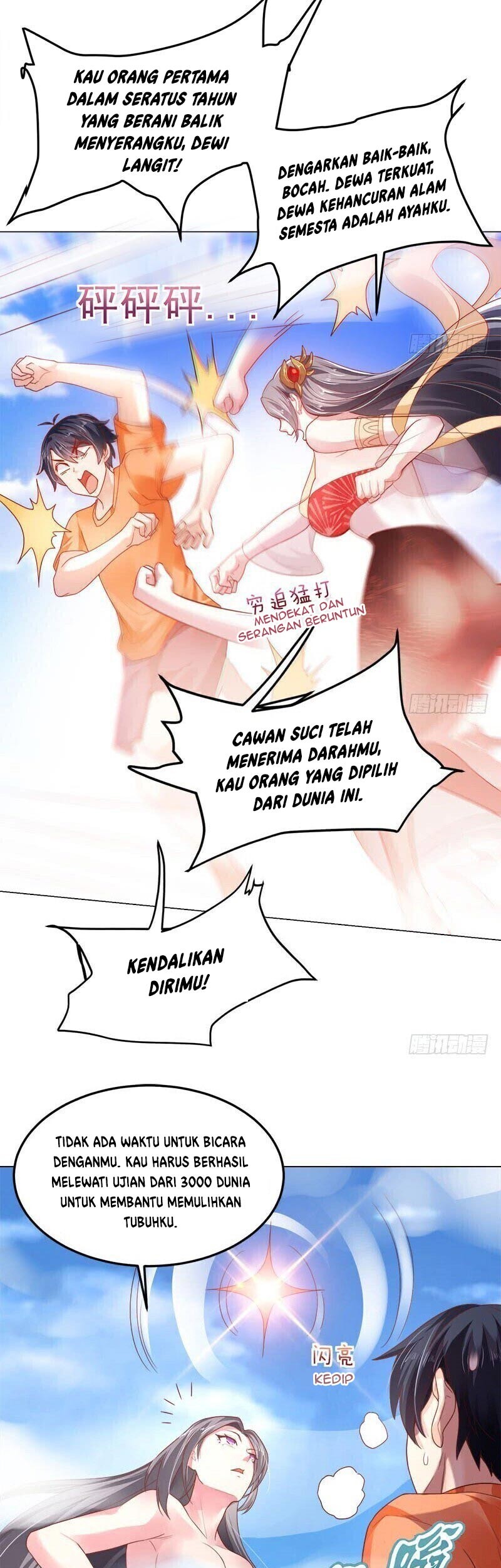 Carrying The Goddess Along Chapter 5 - halaman 9