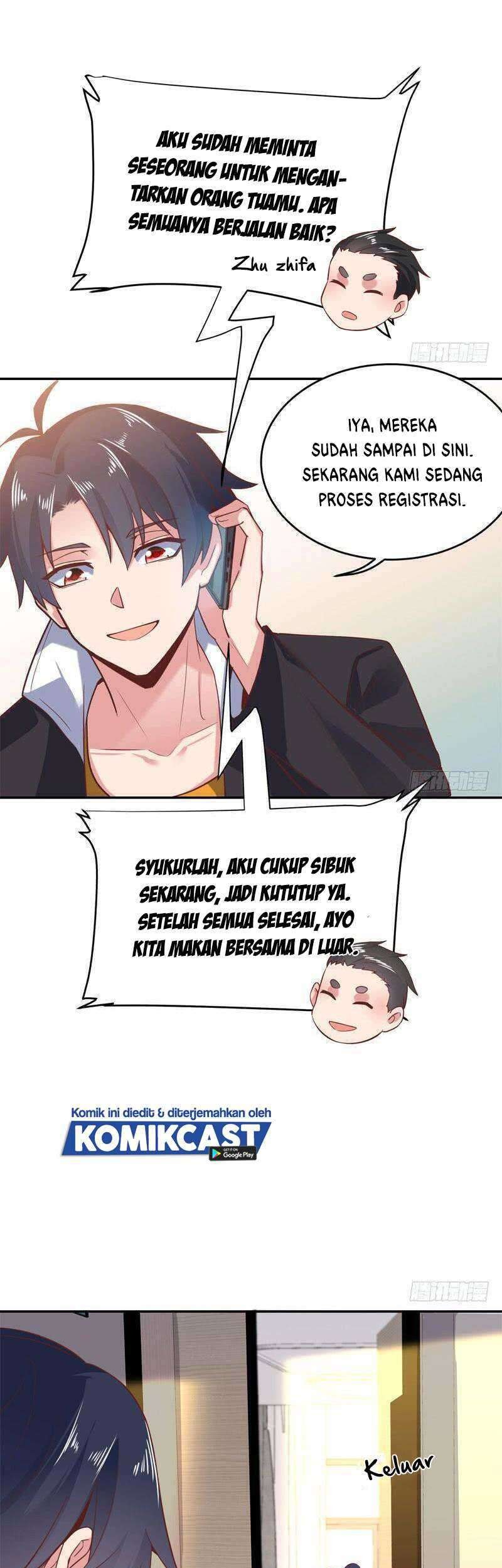 Carrying The Goddess Along Chapter 51 - halaman 8
