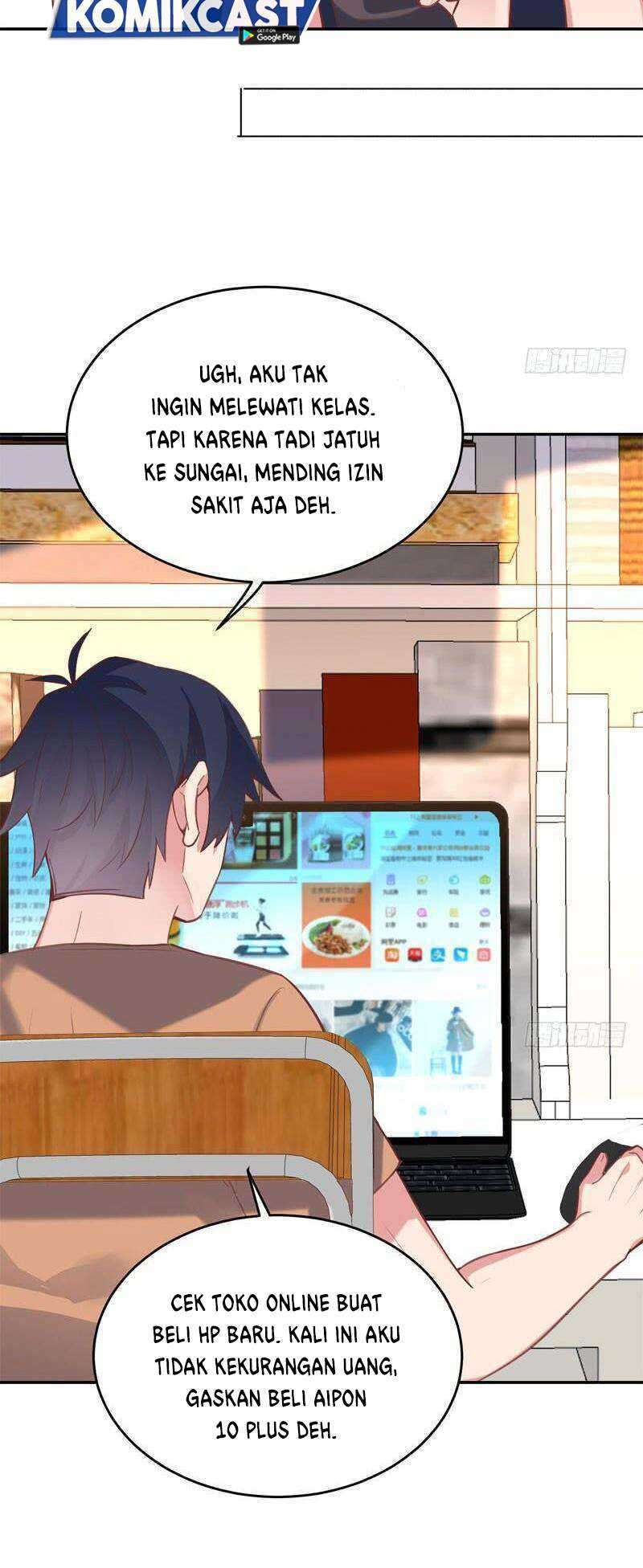 Carrying The Goddess Along Chapter 54 - halaman 20