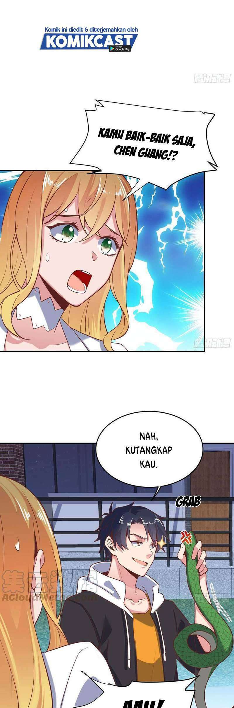 Carrying The Goddess Along Chapter 58 - halaman 8