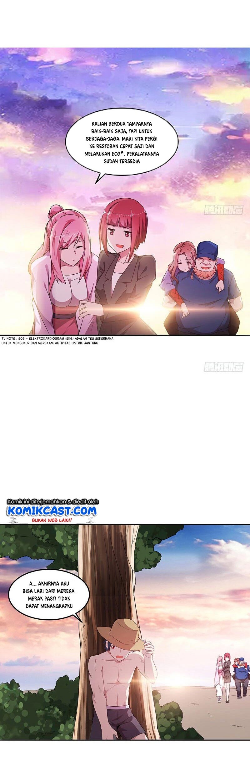 Carrying The Goddess Along Chapter 9 - halaman 19