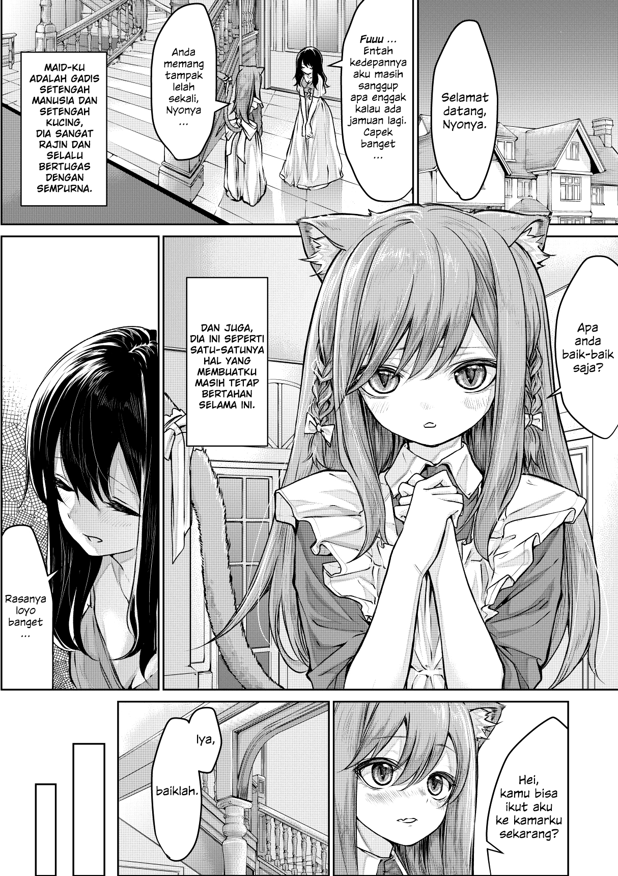 Cat Maid and Mistress Chapter 10 - halaman 1