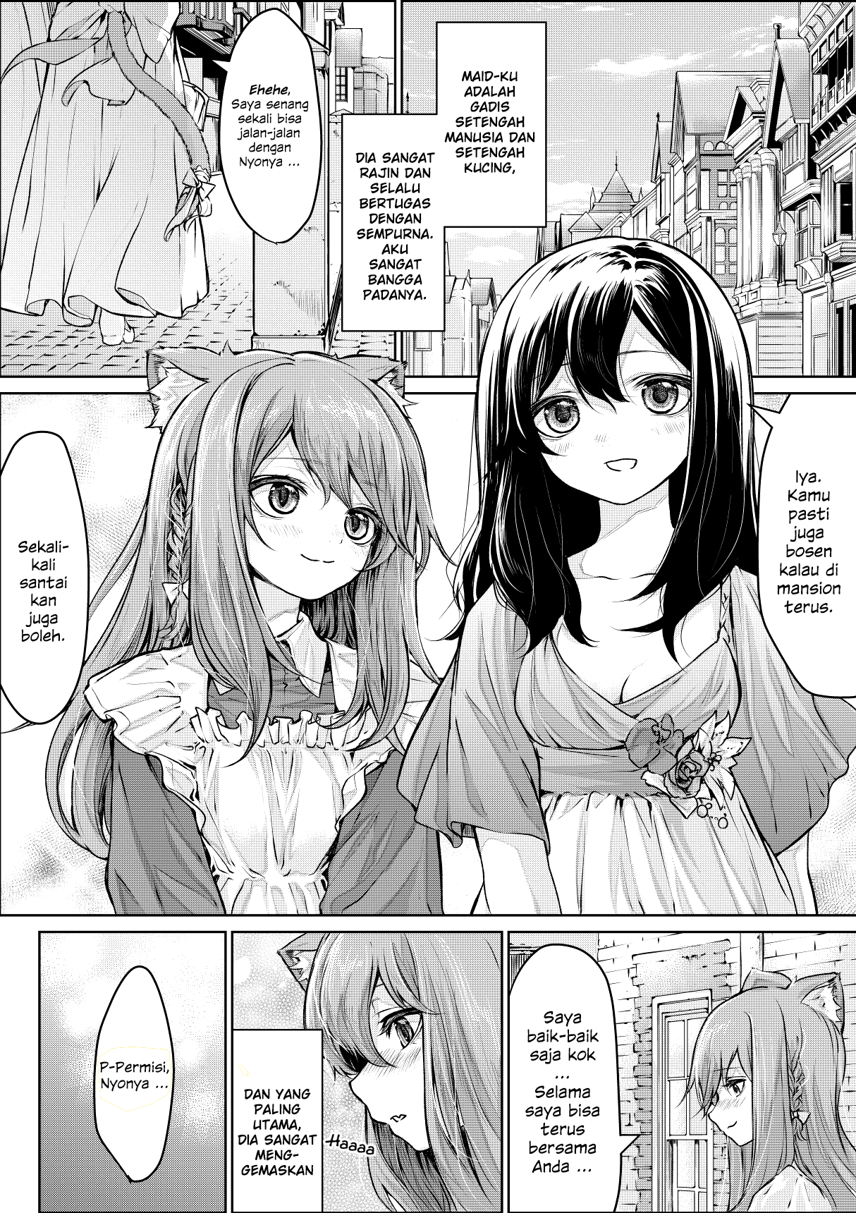 Cat Maid and Mistress Chapter 11 - halaman 1