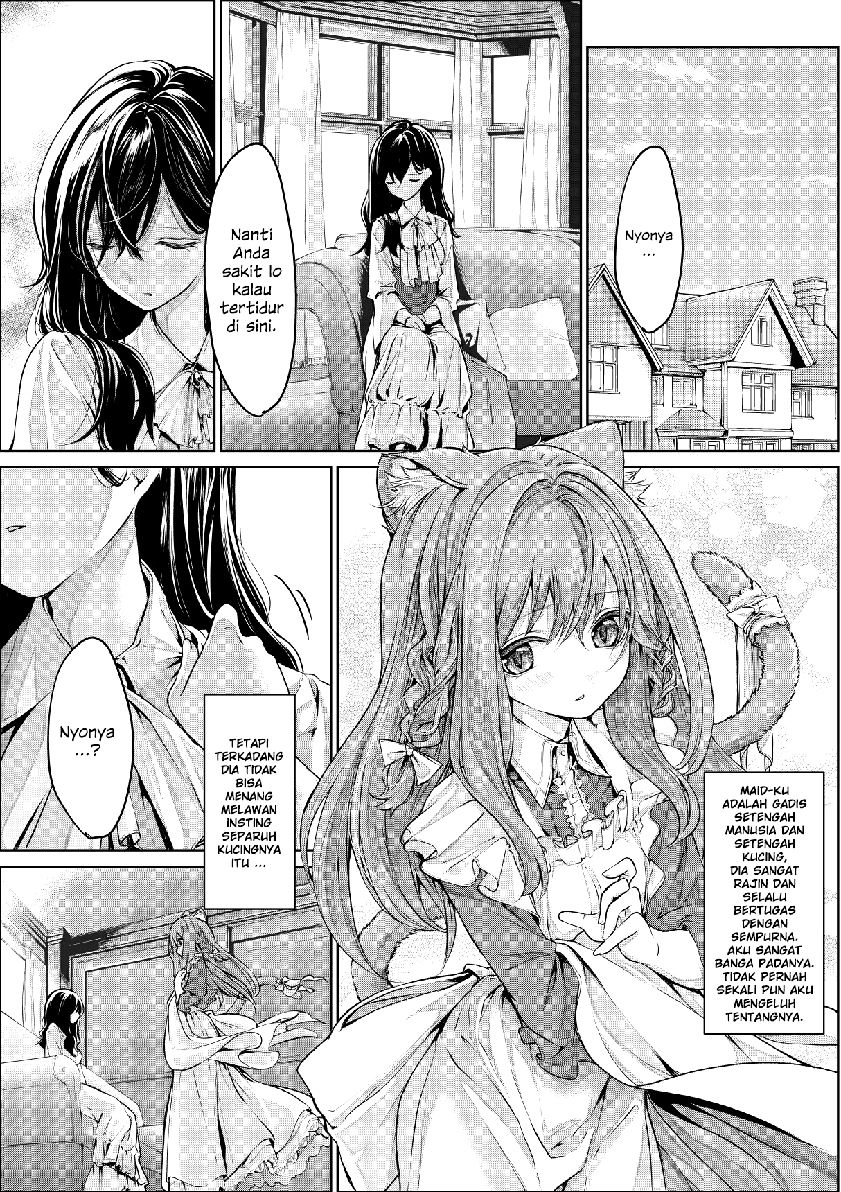 Cat Maid and Mistress Chapter 12 - halaman 1
