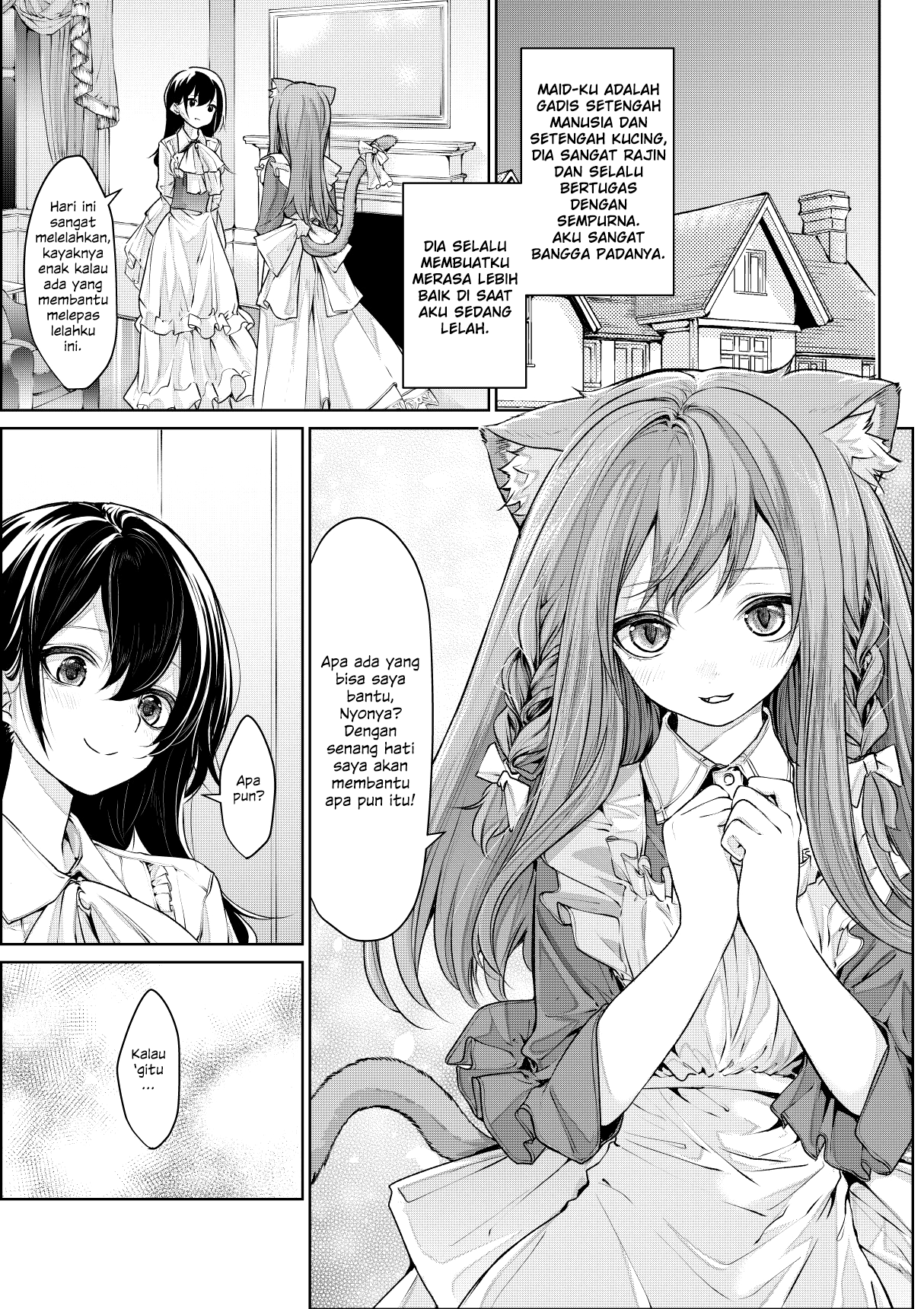 Cat Maid and Mistress Chapter 14 - halaman 1