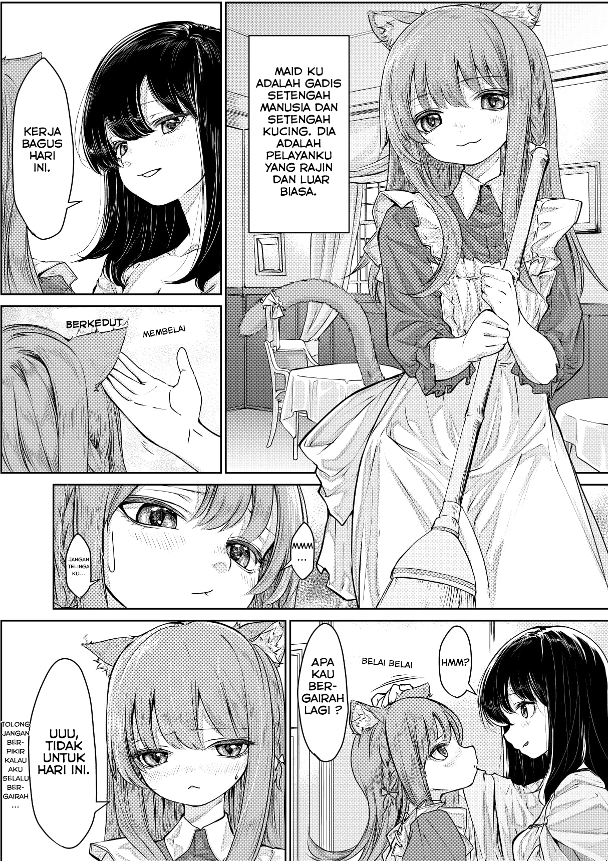 Cat Maid and Mistress Chapter 2 - halaman 1