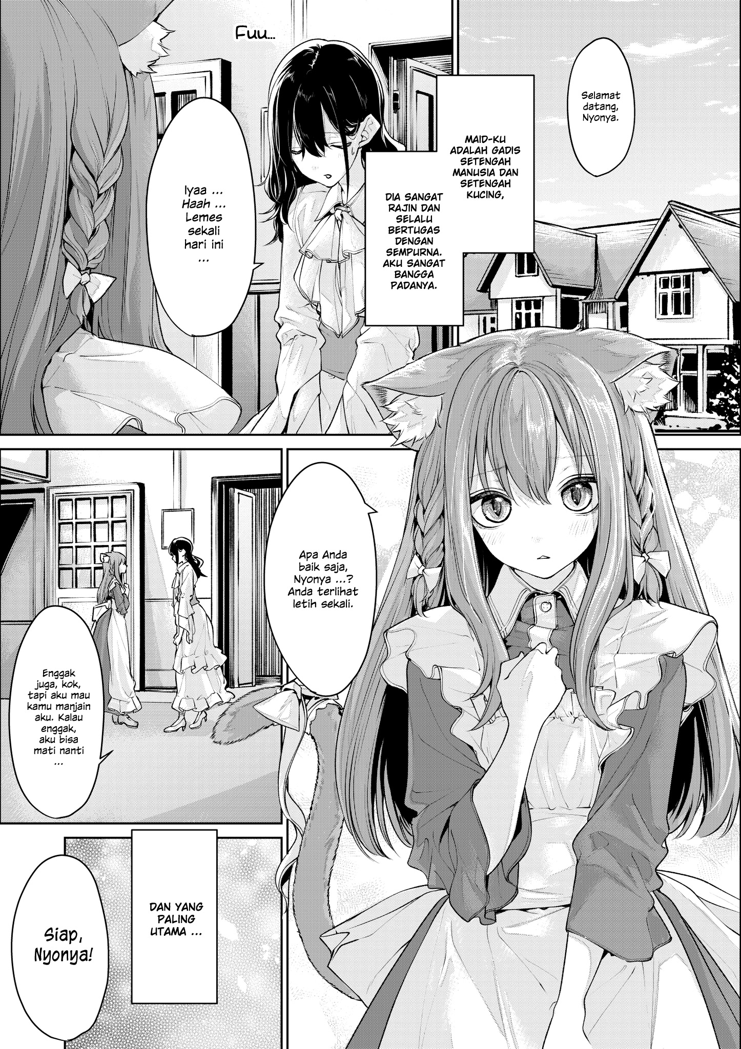 Cat Maid and Mistress Chapter 21 - halaman 1