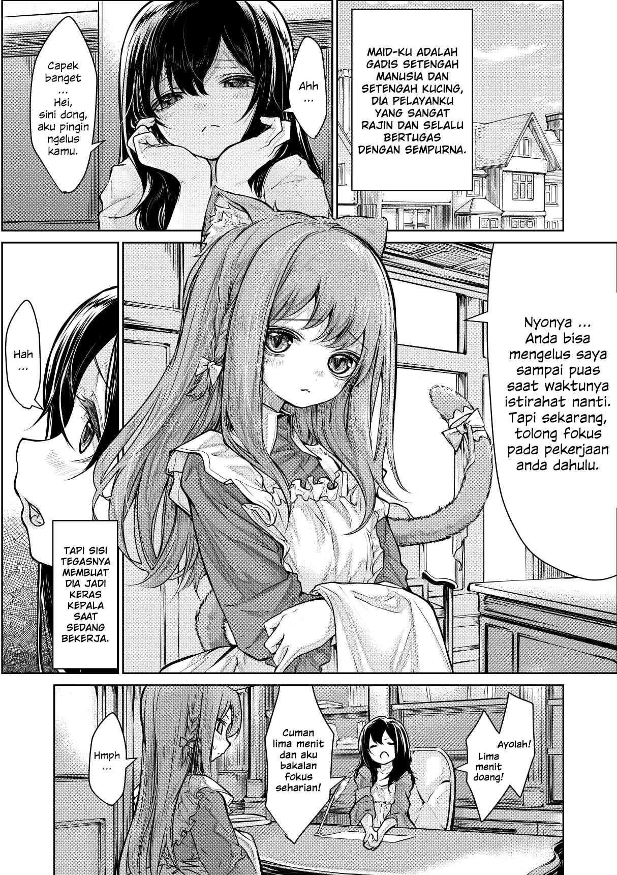 Cat Maid and Mistress Chapter 5 - halaman 1
