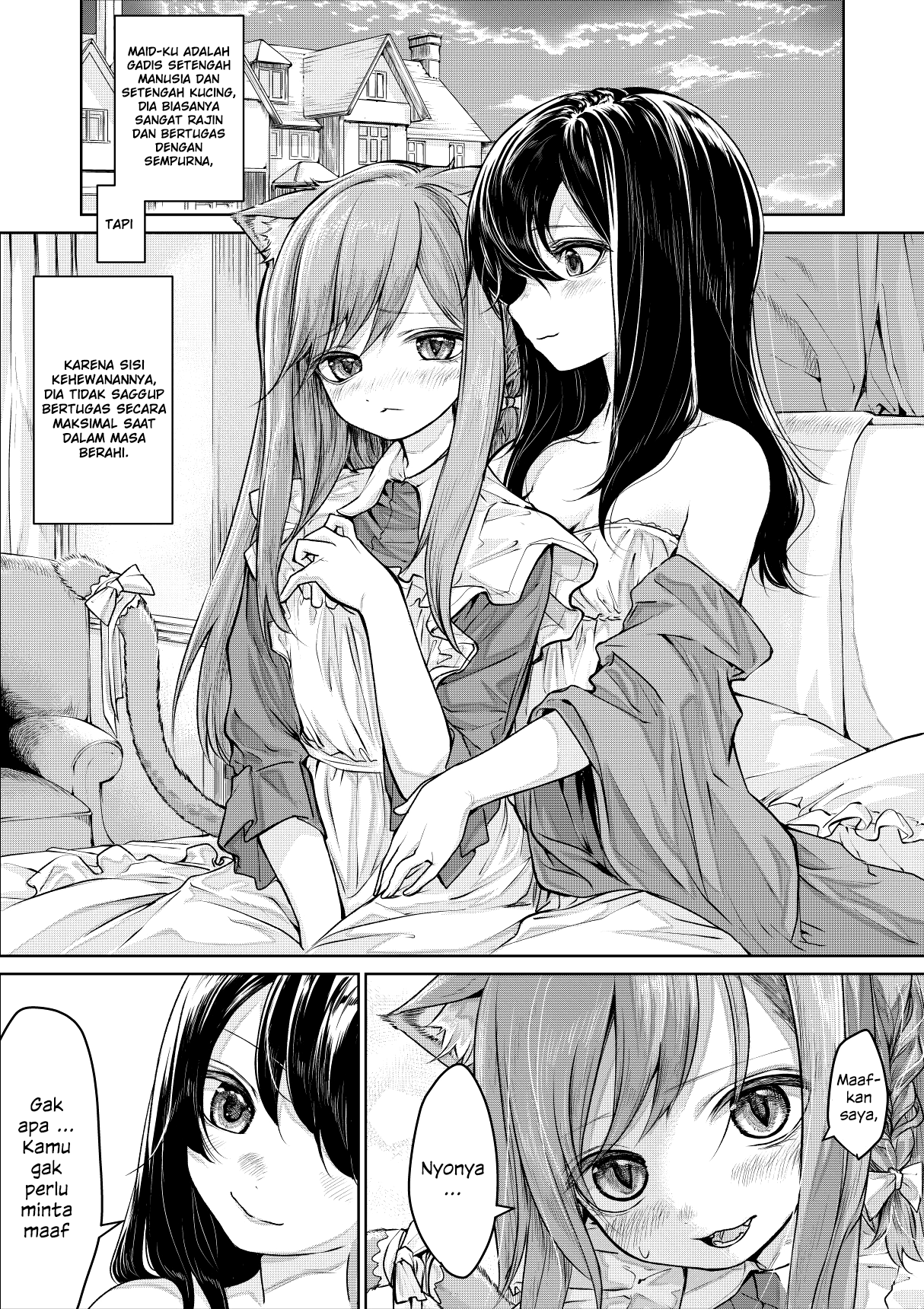 Cat Maid and Mistress Chapter 7 - halaman 1