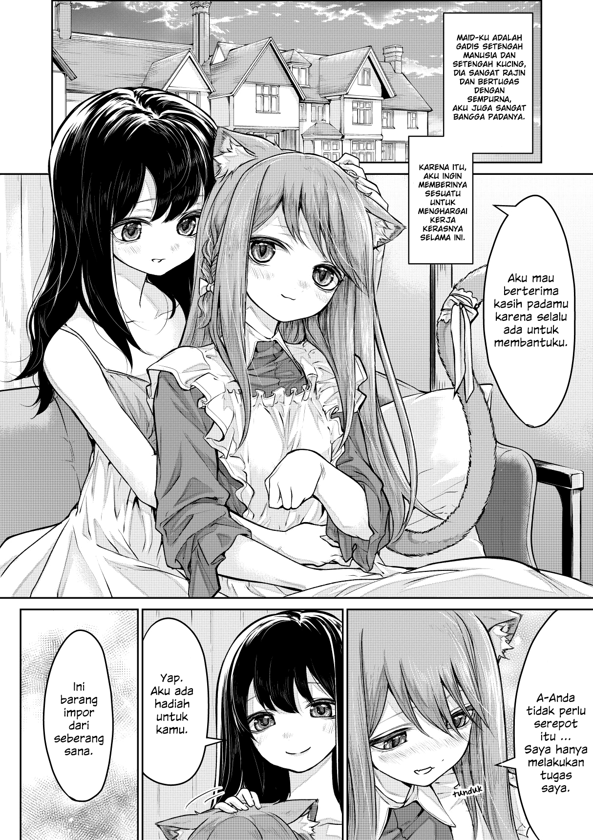 Cat Maid and Mistress Chapter 8 - halaman 1