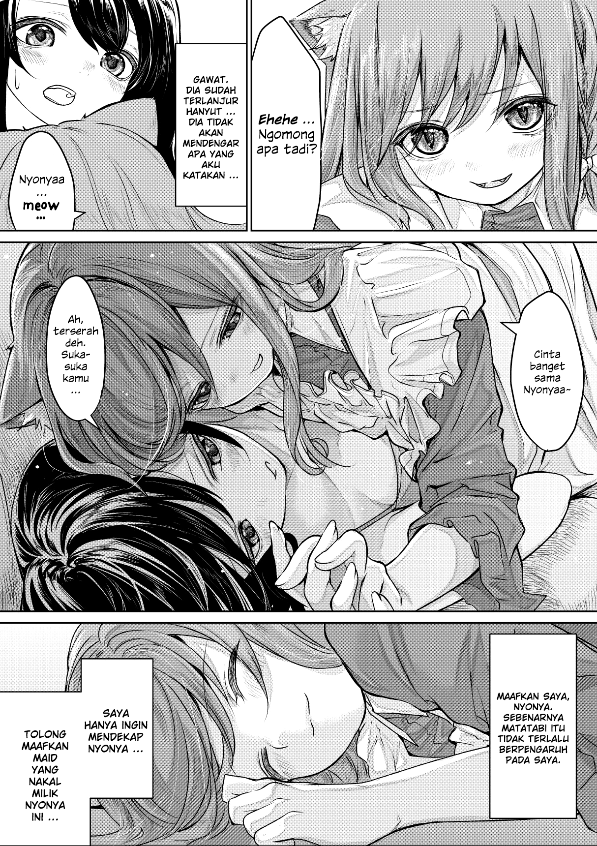 Cat Maid and Mistress Chapter 8 - halaman 4