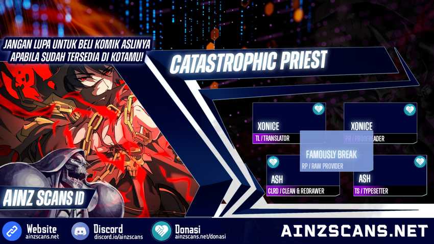 Catastrophic Priest Chapter 13 - halaman 1