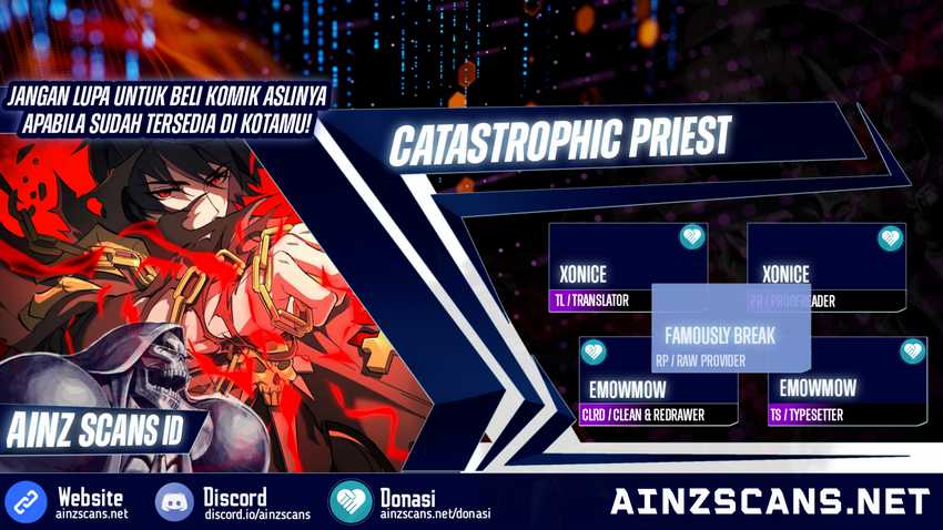 Catastrophic Priest Chapter 32 - halaman 1