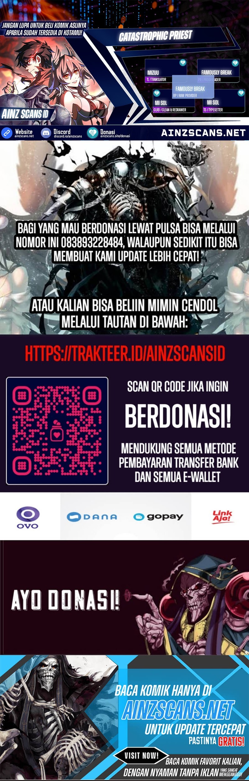 Catastrophic Priest Chapter 40 - halaman 1