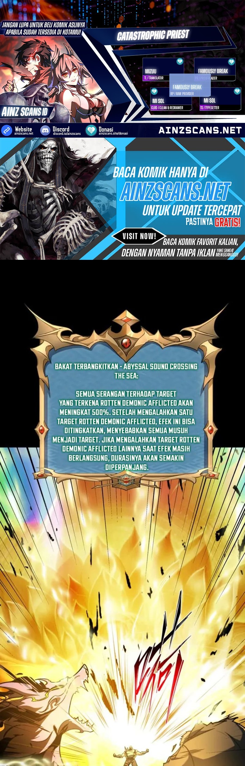 Catastrophic Priest Chapter 52 - halaman 1