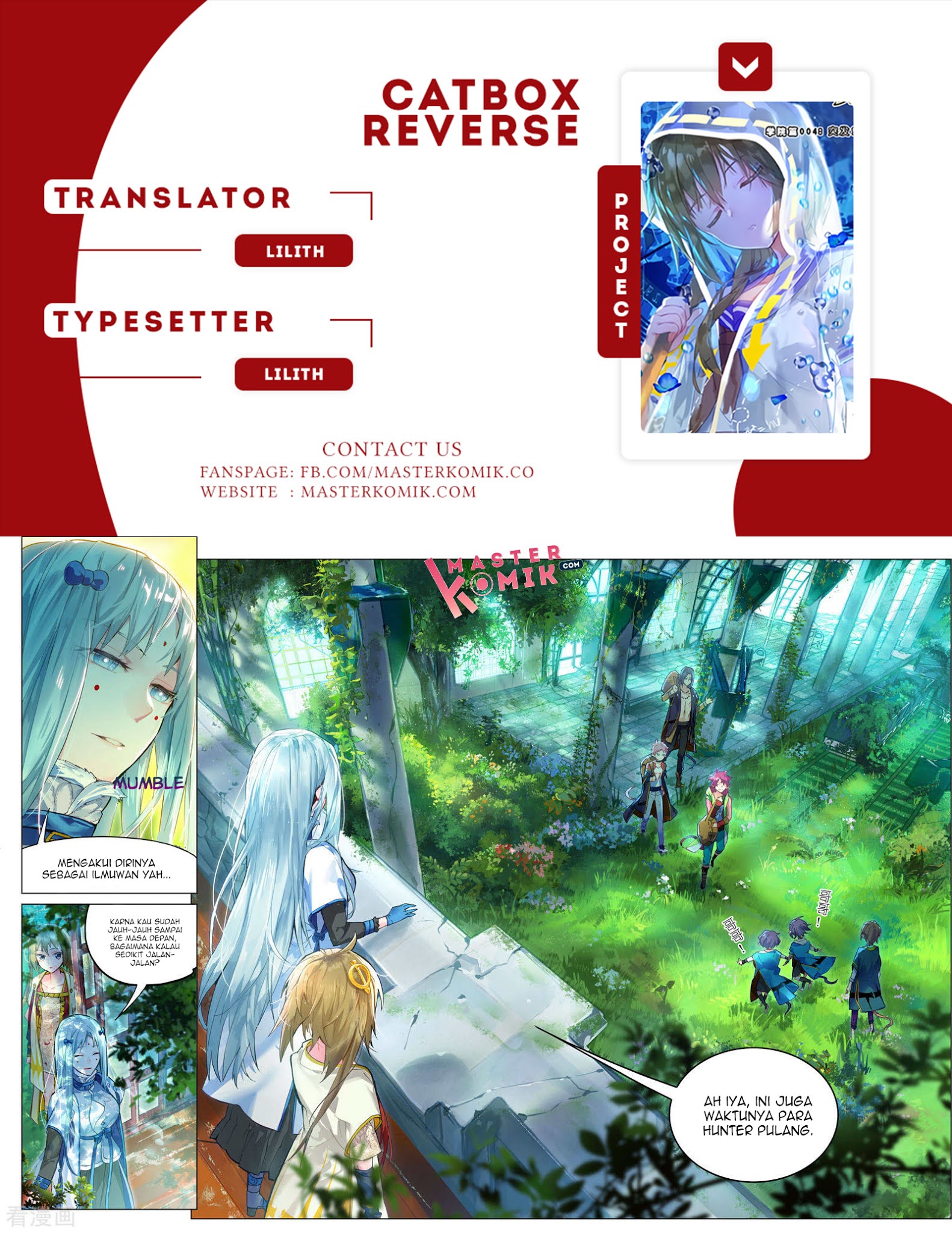 Catbox Reverse Chapter 3.9 - halaman 1