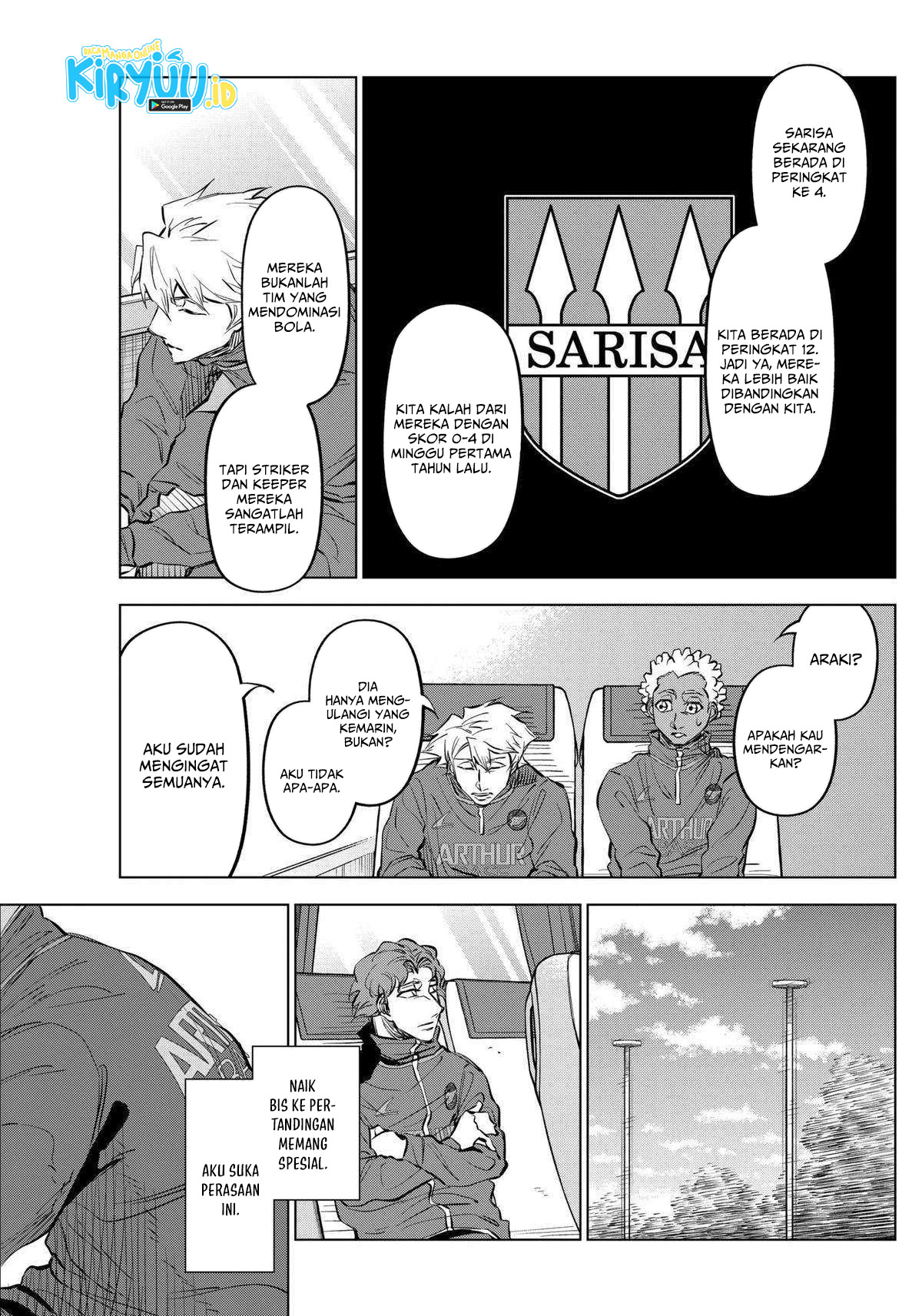 Catenaccio Chapter 34 - halaman 8