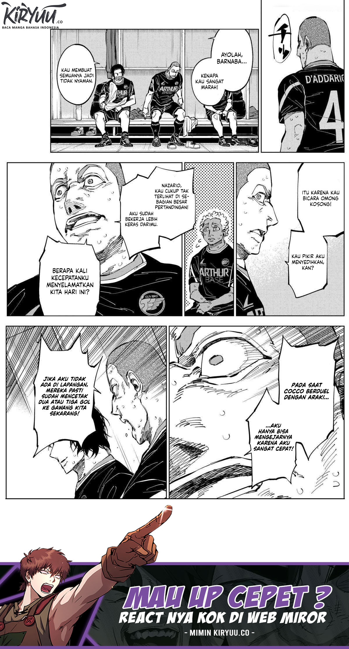 Catenaccio Chapter 45 - halaman 6