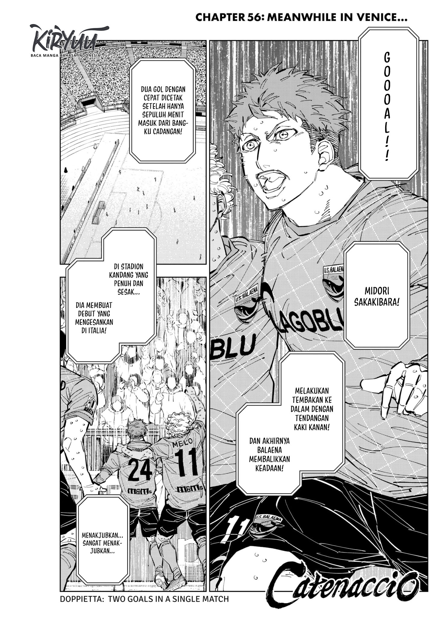 Catenaccio Chapter 56 - halaman 2