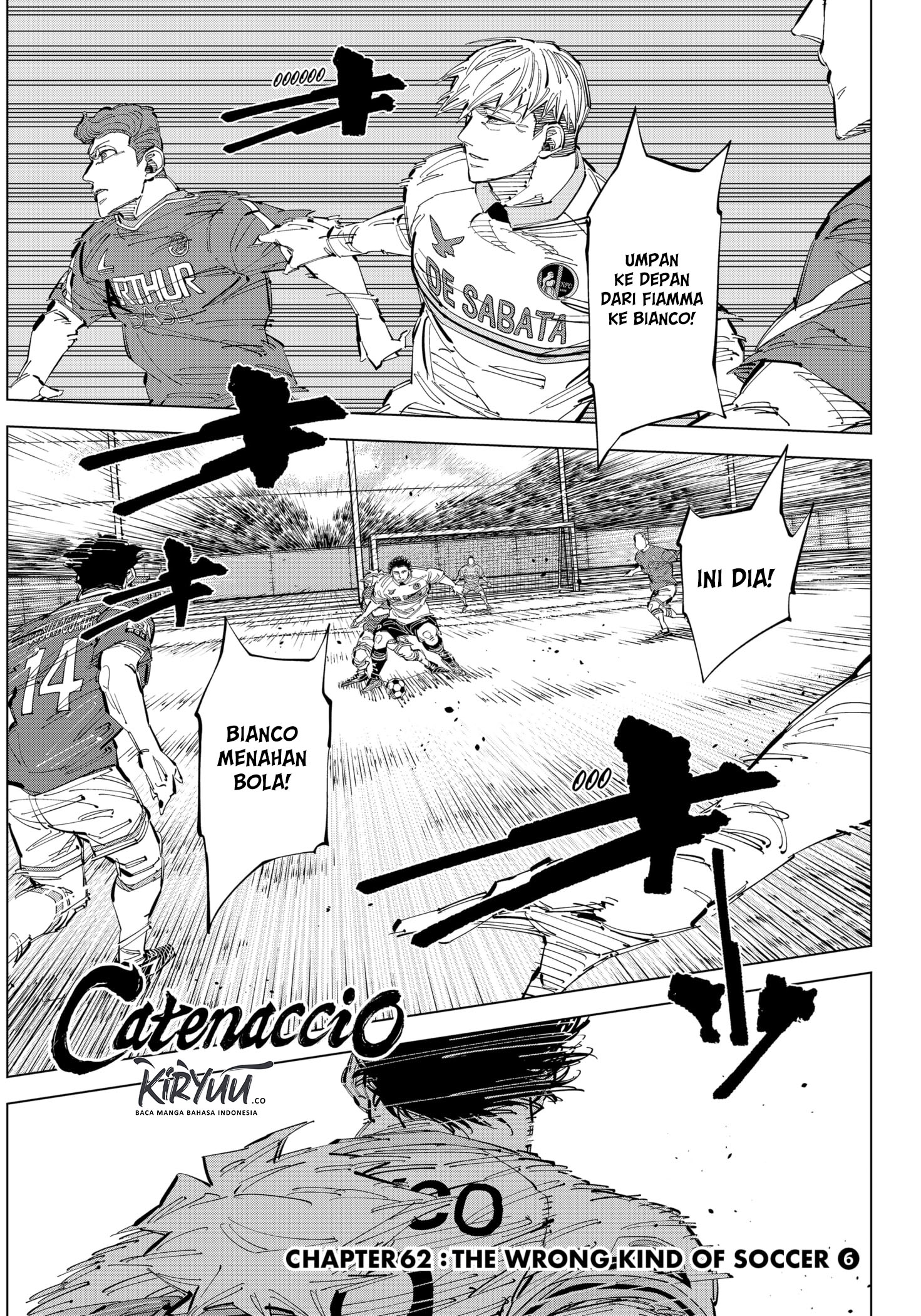 Catenaccio Chapter 62 - halaman 2