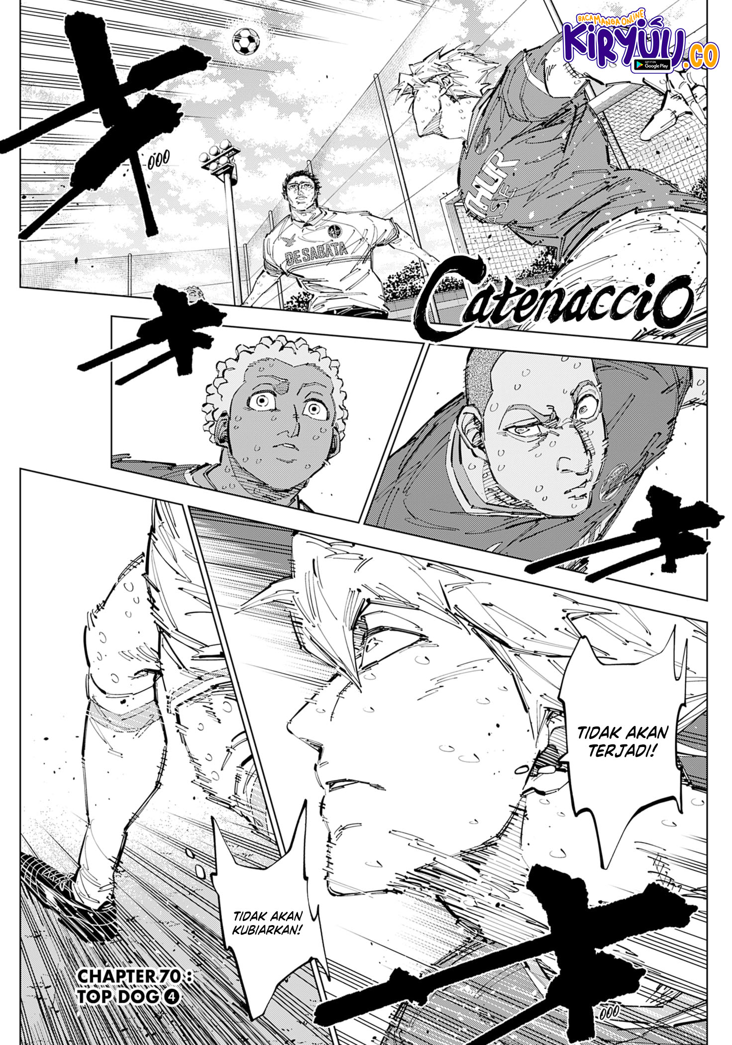 Catenaccio Chapter 70 - halaman 1