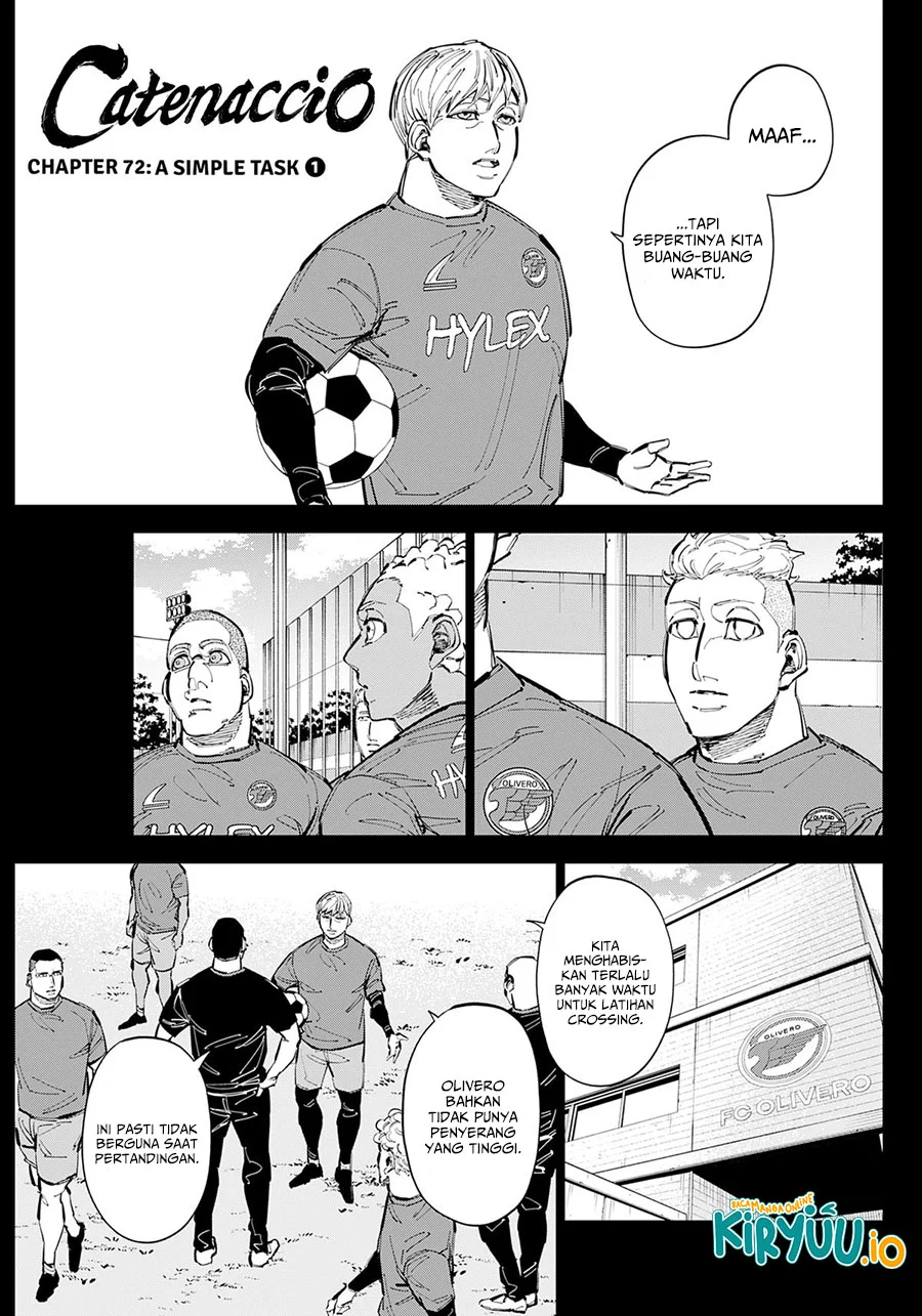 Catenaccio Chapter 72 - halaman 2