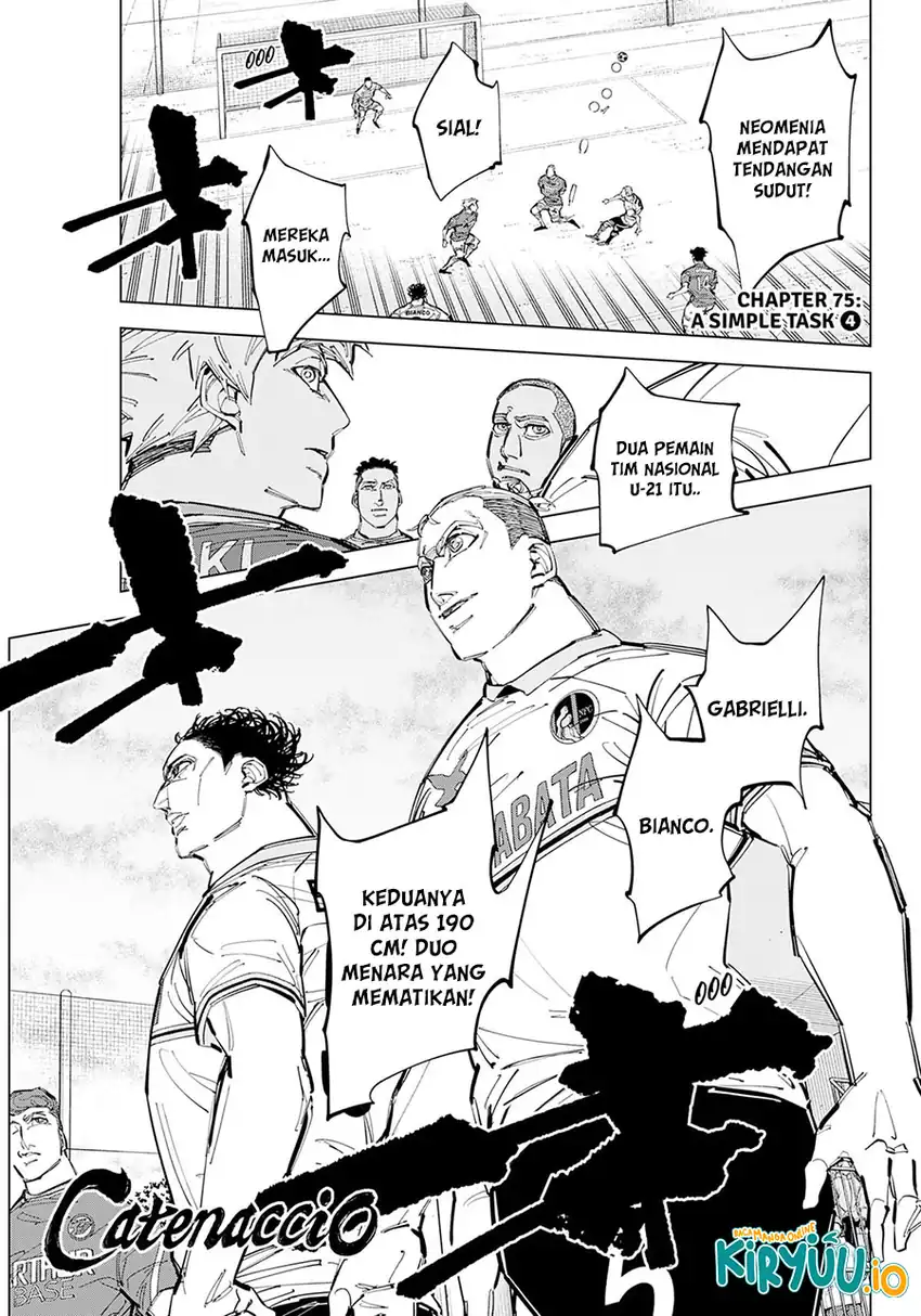 Catenaccio Chapter 75 - halaman 2