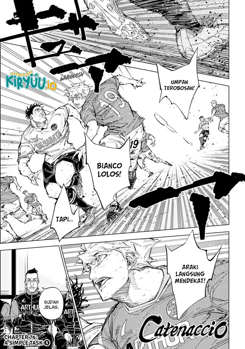 Catenaccio Chapter 76 - halaman 2