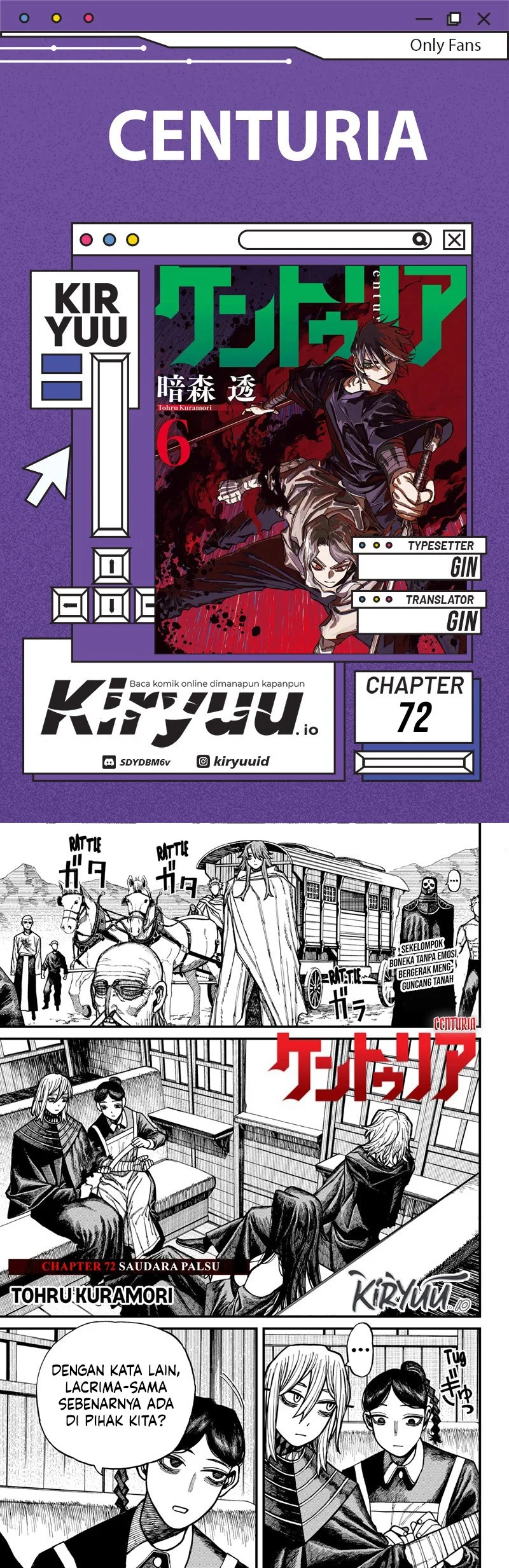 Centuria Chapter 72 - halaman 1