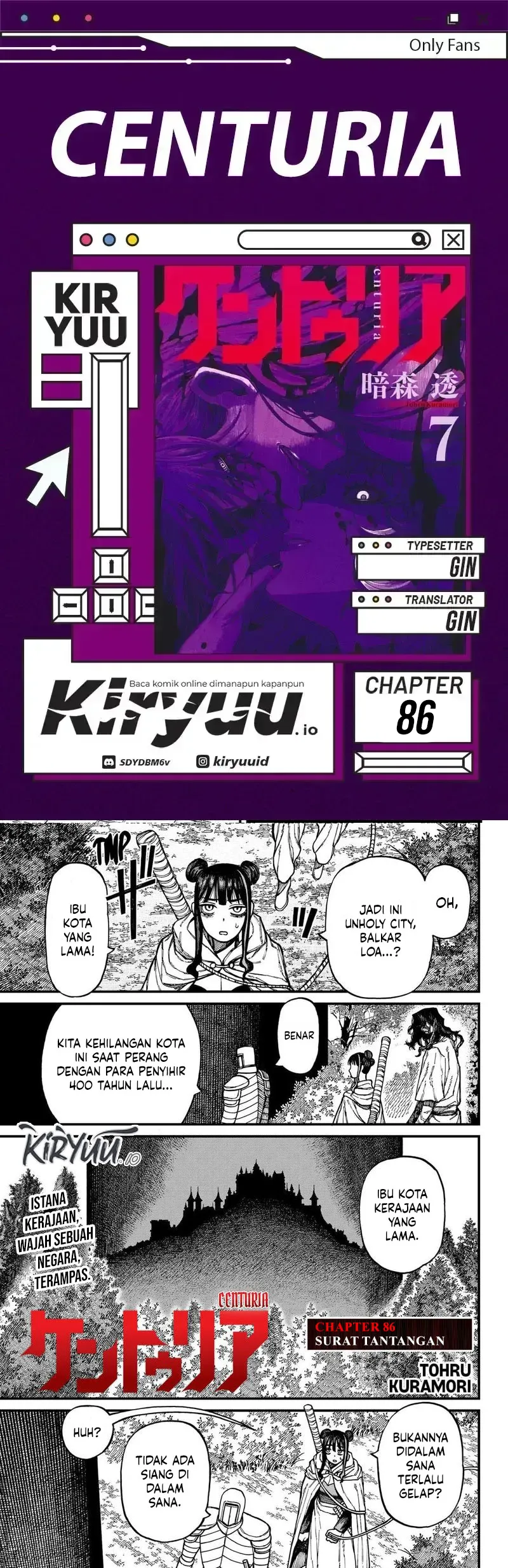 Centuria Chapter 86 - halaman 1