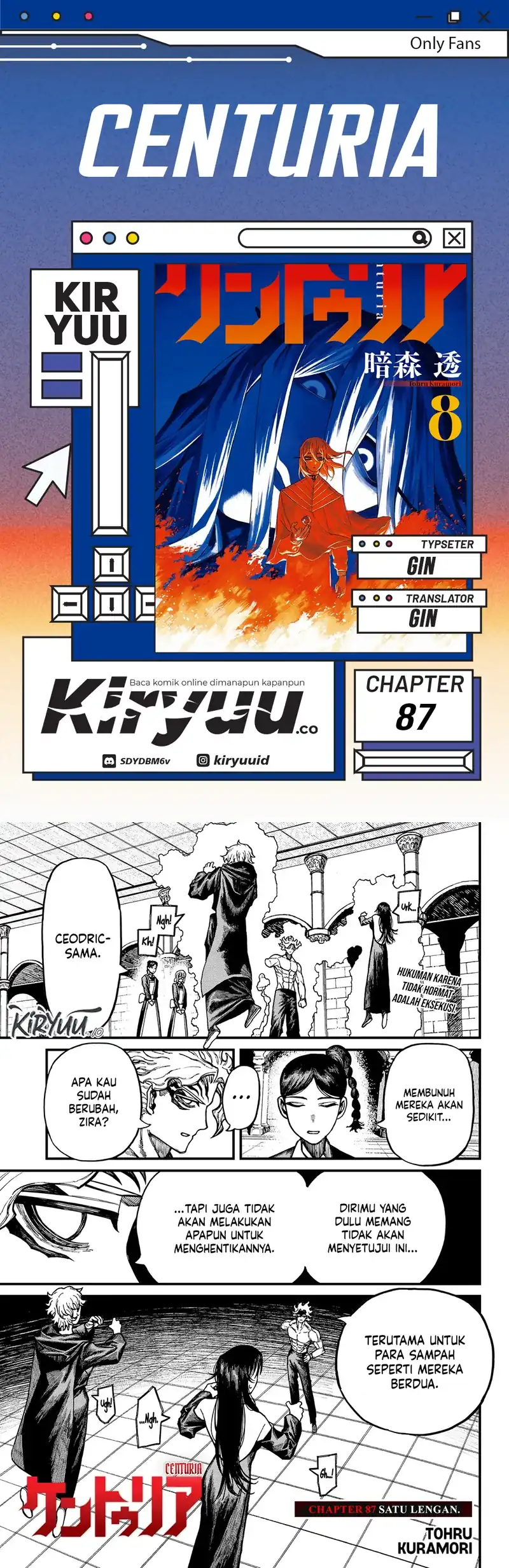 Centuria Chapter 87 - halaman 1