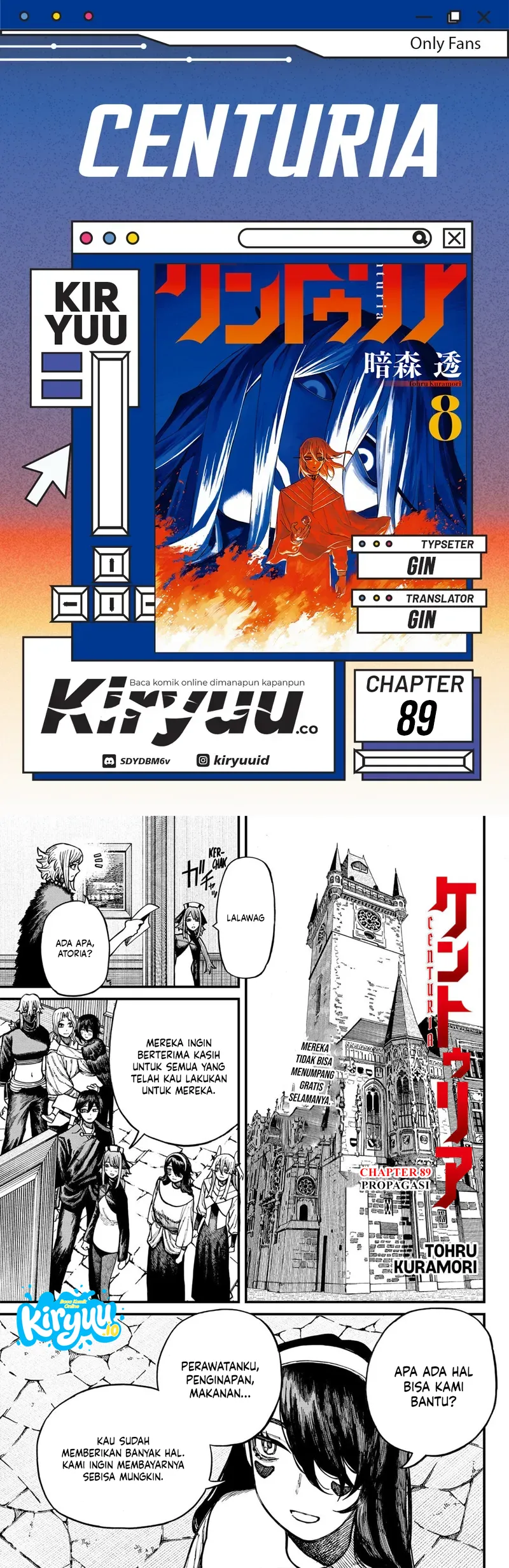 Centuria Chapter 89 - halaman 1