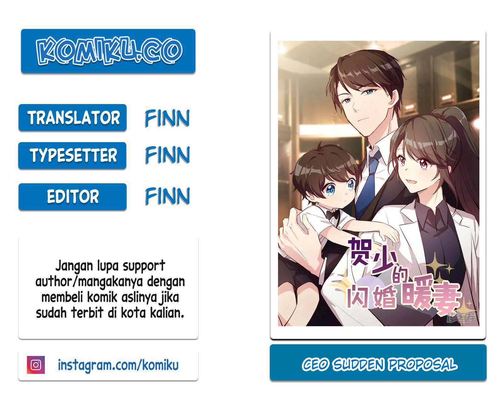 CEO’s Sudden Proposal Chapter 226 - halaman 1